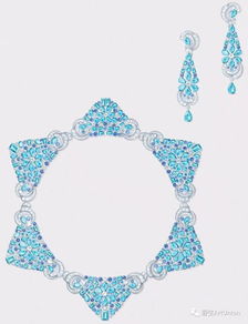 1000張珠寶首飾設計步驟圖 線稿、彩鉛、水彩、素描手繪素材免費領取，聚焦玉器